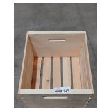 Wooden Crate 12.5"x13.5"x10"