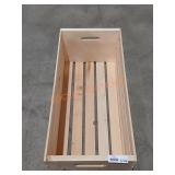 Wooden Crate 12.5"x27"x10"