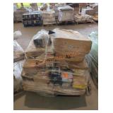 Mixed Lot Outdpor Umbrella, Chair, Blinds &