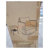 Ovios Patio Set (1 Chair & 1 Table)