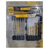Dewalt Titanium Nitrade Coated Drill Bit Set
