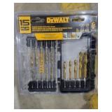 Dewalt Titanium Nitrade Coated Drill Bit Set