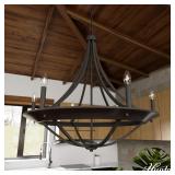 Hunter Perch Point 6-Light Chandelier