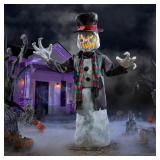 6.5 FT Wicked Woods Animated Snowman LED