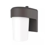 FE 60W Eq CE LED Jelly Jar Bronze Sconce 4000K