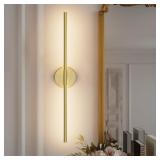 28In Gold Vanity Light Fixtures 3000K