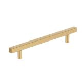 Amerock BP37178 Square Bar Pull, Champagne