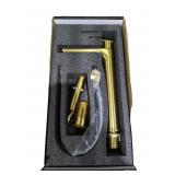 Bathroom Sink Faucet In Brushed Gold