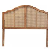 Iris Brown Queen Post, Side Rail, Bed slats and S