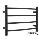 Glow Series 4-Bar Wall Towel Warmer, chrome