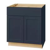 Avondale Ink Blue Kitchen Cabinet