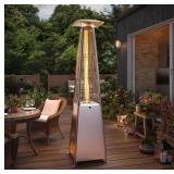 48,000 BTU Stainless Steel Pyramid Patio Flame Pr