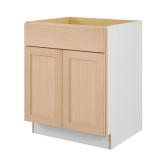 Unfinished 27x24x34.5 Base Cabinet