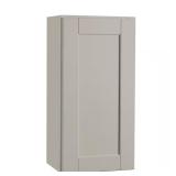 Shaker 15x12x30 in. Dove Gray Wall Cabinet