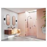 Illume 78" x 24" Frameless Shower Door