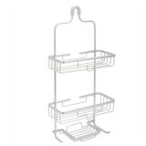 Zenna Home Chrome 3-Shelf Hanging Shower Caddy