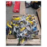 Skid Of Assorted Heavy Duty Ratchet Straps