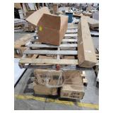 Skid Lot, Gazebo Parts, 9ft Umbrella, Border Ston