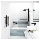 Orion 34x58 Pivot Frameless Tub Door