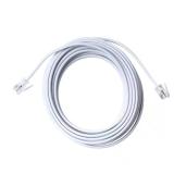 CE 12 ft. WHITE TELEPHONE LINE CORD
