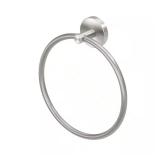 Level Towel Ring in Brushed Nickel