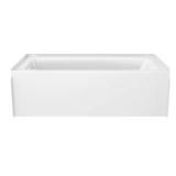 Classic 500 60" Left-Drain Bathtub White