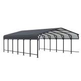 VIWAT 20x30 Black Carport Canopy (Missing Pieces)