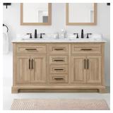 Doveton 60 in. Bath Vanity with Top, Damaged