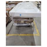 Skid Lot of Various Doors, Aluminum Railing