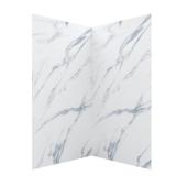 Jet Coat 42x78 Shower Surround, Carrara White
