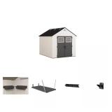 Suncast Tremont 8x10 Shed, 25in Basket 2-Pack