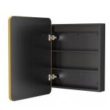 24x30 in. Gold Medicine Cabinet with Mirror