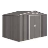 6 ft x 9 ft Metal Outdoor Tool Shed