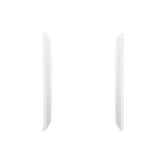 STORE+ 30 in Alcove Shower End Wall Set White