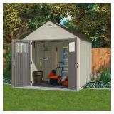 Tremont 7 ft Resin Storage Shed 8 ft