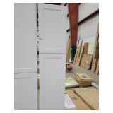 White Pantry Cabinet approx 18" 84"