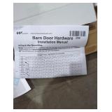 Barn Door Hardware Kit (May Be Missing Pieces)
