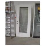 Solid Core Exterior Door White, 36x80