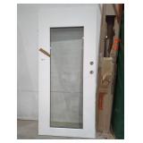 Solid Core Exterior Door White, 36x80