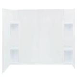 STERLING Accord 36x60x55-1/4 White Wall Set