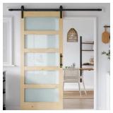 36x84 5-Lite Slg Barn Door Kit