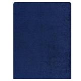 Beverly Rug Silky Navy 5x7 Non Slip Rug