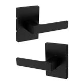 Singapore Matte Black Rect Door Handle