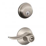 Schlage Sacramento Satin Nickel Deadbolt