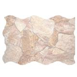 Neptune Amber Matte Porcelain Tile, 17x26 in