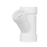 4 in. x 4 in. x 2 in. DWV PVC Wye Fitting