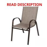 (Stain on Seat Area) StyleWell Sling Stack Outdoo
