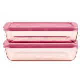 Pyrex Simply Store Tinted Rect Storage (Blue)