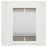 Cut-to-Width Ivory Cordless Shade 37x64