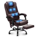 Faux Leather Executive Massage Chair
